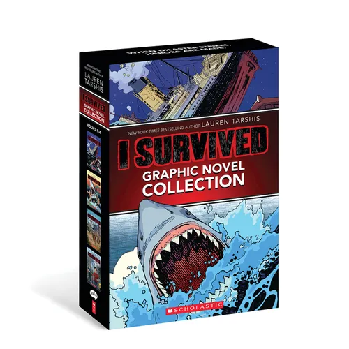 I Survived Graphic Novels #1-4 Box Set - Paperback